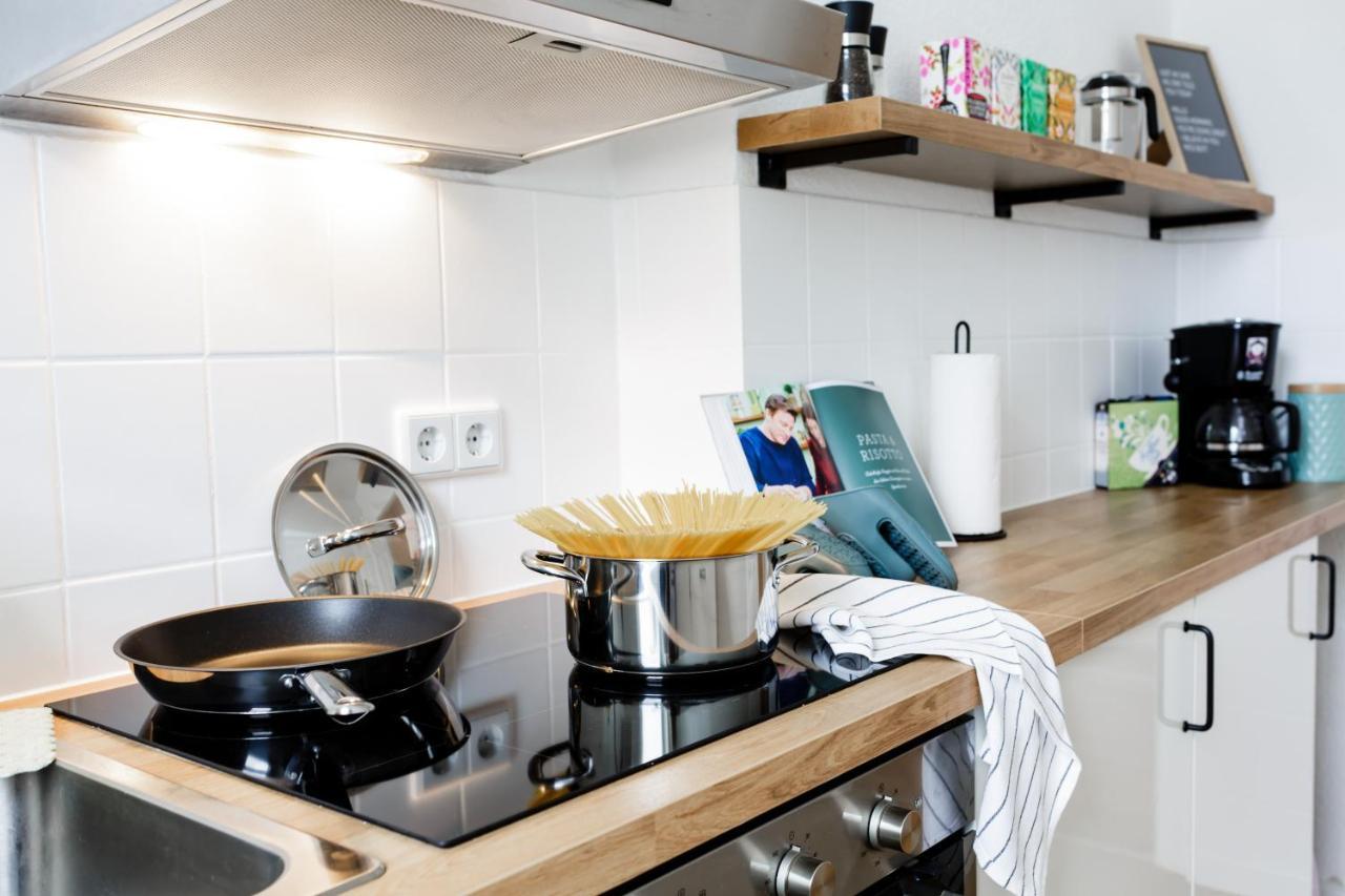 Modernes Apartment Lieblingsfleck I 2 Schlafzimmer I 4 Betten I Zentrumsnah Eberswalde Dış mekan fotoğraf