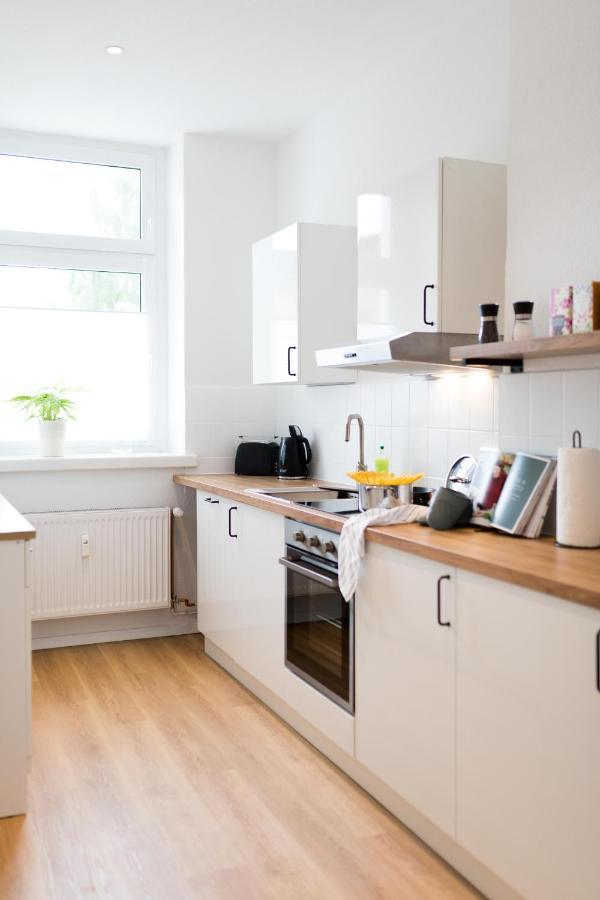 Modernes Apartment Lieblingsfleck I 2 Schlafzimmer I 4 Betten I Zentrumsnah Eberswalde Dış mekan fotoğraf