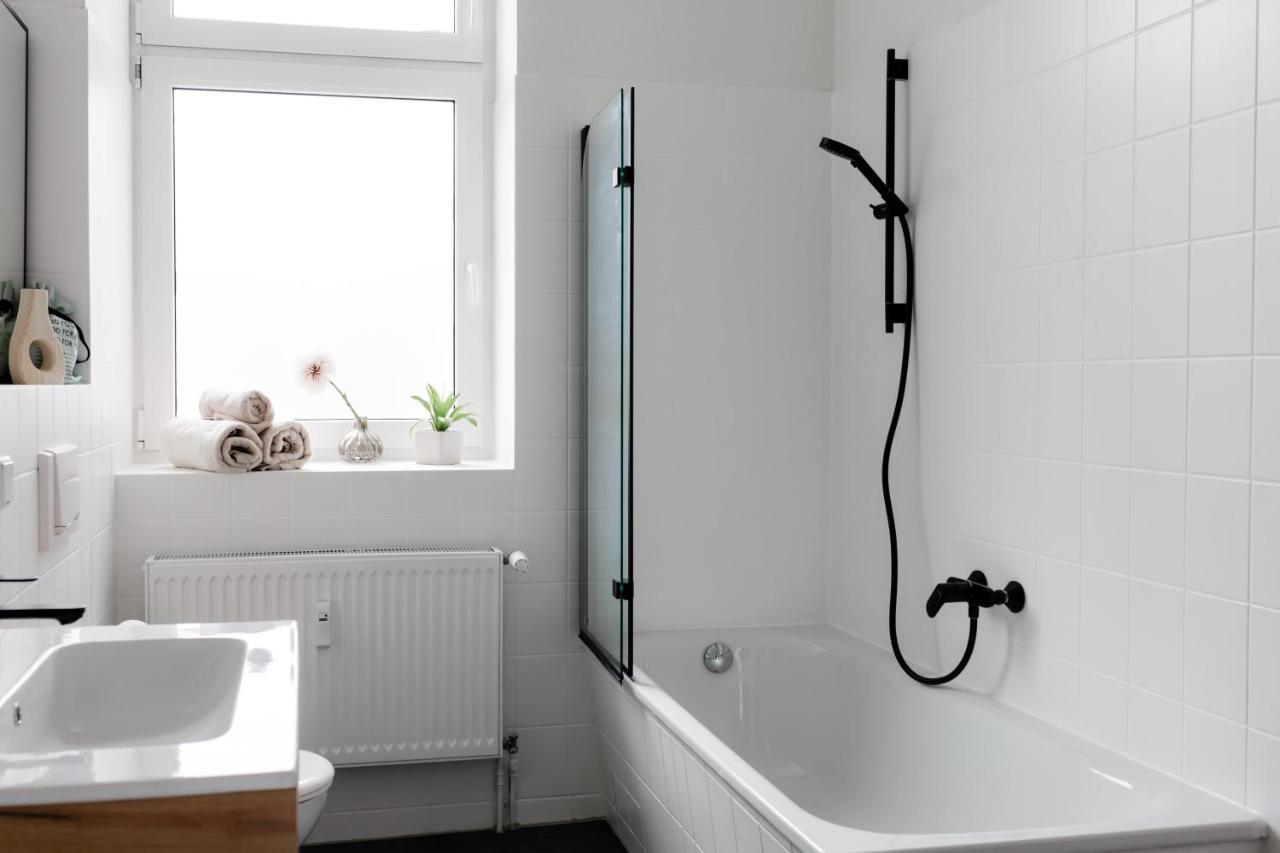 Modernes Apartment Lieblingsfleck I 2 Schlafzimmer I 4 Betten I Zentrumsnah Eberswalde Dış mekan fotoğraf