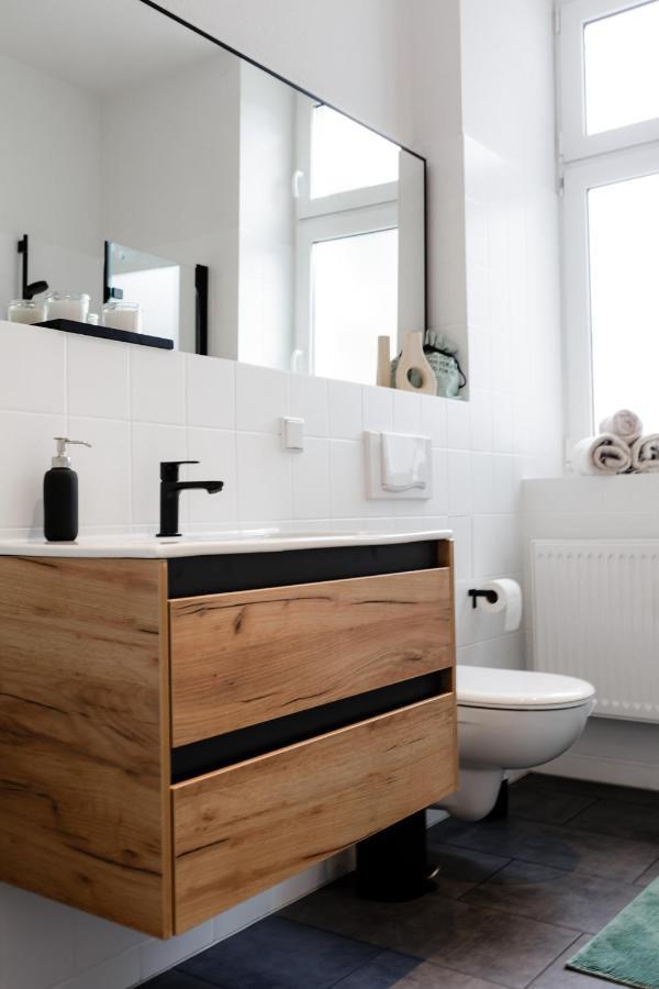 Modernes Apartment Lieblingsfleck I 2 Schlafzimmer I 4 Betten I Zentrumsnah Eberswalde Dış mekan fotoğraf
