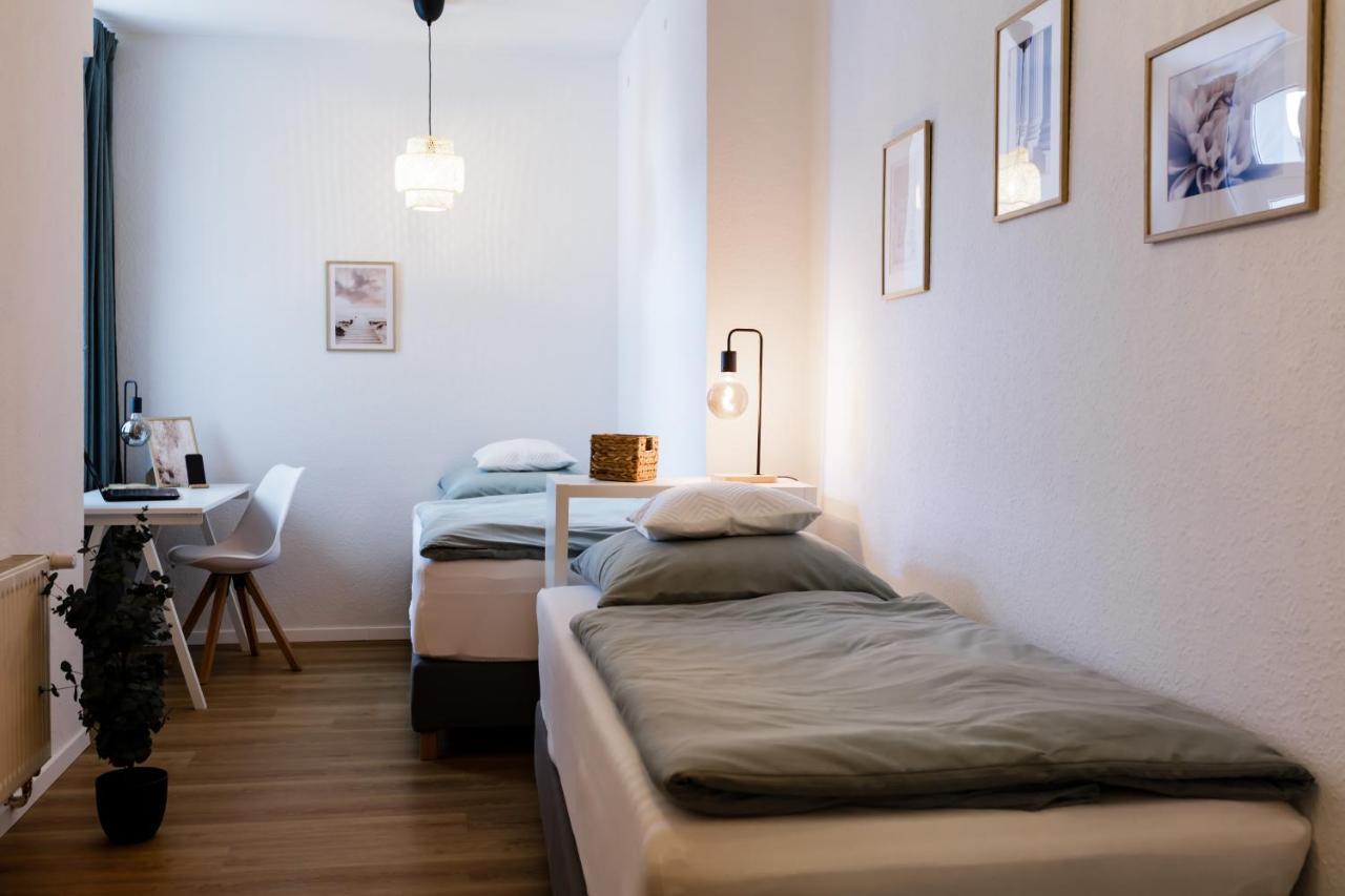 Modernes Apartment Lieblingsfleck I 2 Schlafzimmer I 4 Betten I Zentrumsnah Eberswalde Dış mekan fotoğraf